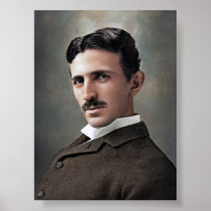 Póster Nikola Tesla