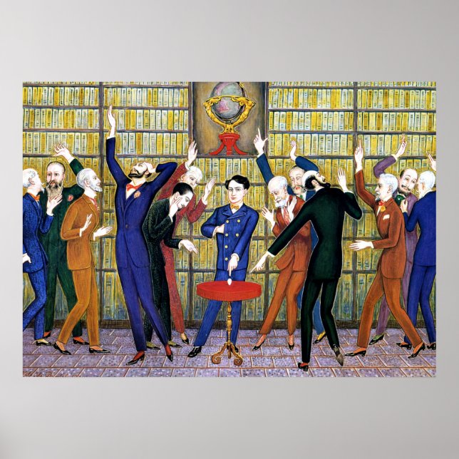 Póster Nils von Dardel - El Huevo de Colón (Frente)