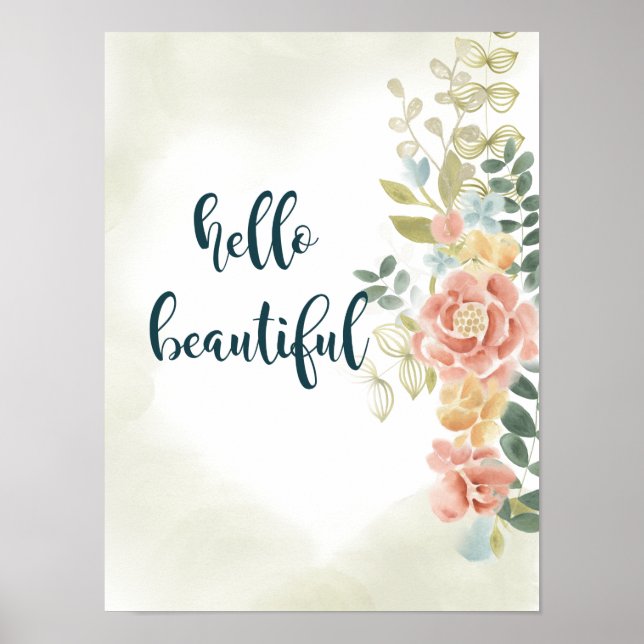 Póster Niña bebé (Frente)