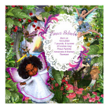 Niña de mariposa de hadas