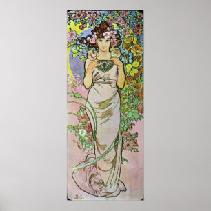 Póster Niña Flor