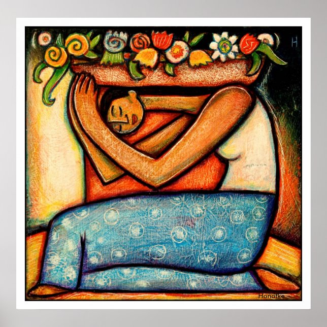 Póster Niña Flor (Frente)