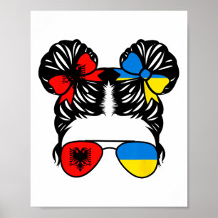 Póster Niña mitad alniana mitad ucraniana Alnia Kids Heri