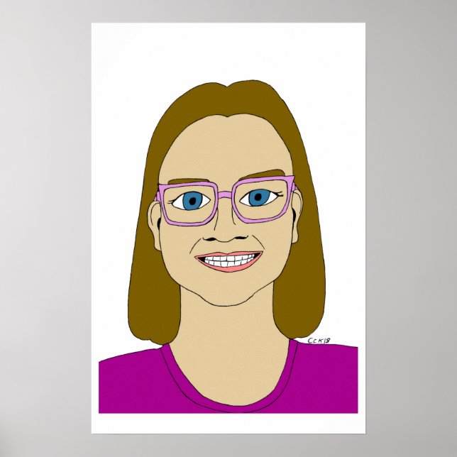Póster niña pequeña (Frente)