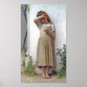 Póster Niña pequeña, Bouguereau