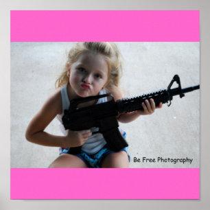 Póster Niña pequeña de Badass