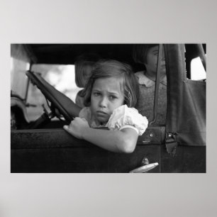 Póster Niña Triste, 1938
