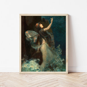 Póster Ninfa de Agua   Paul Swan