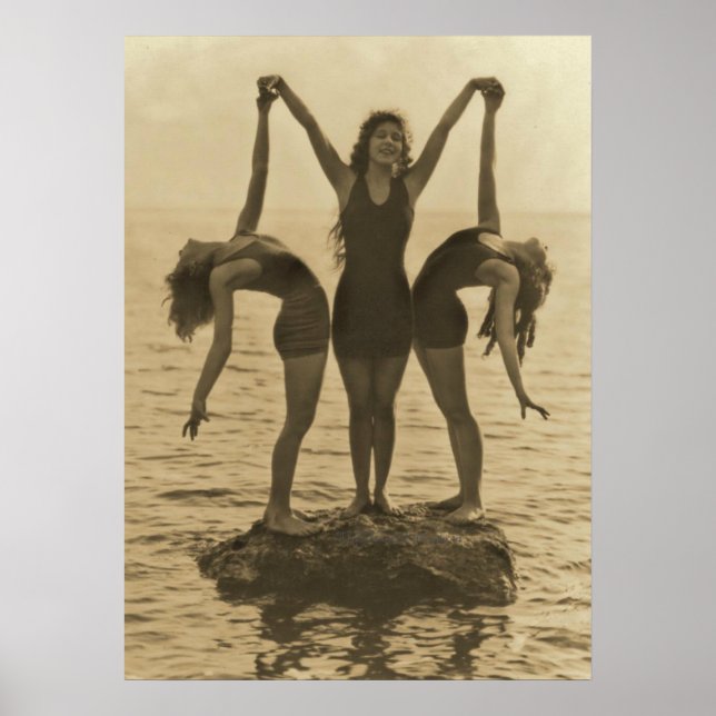Póster Ninfas de agua (Frente)