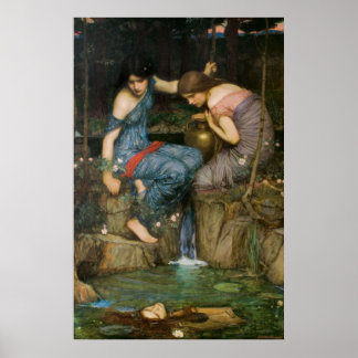 Póster Ninfs encontrando al jefe de Orfeo