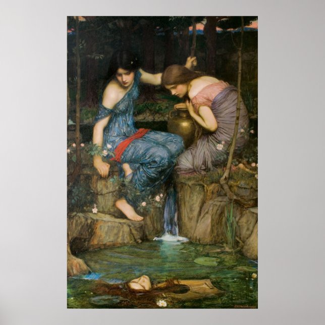 Póster Ninfs encontrando al jefe de Orfeo (Frente)