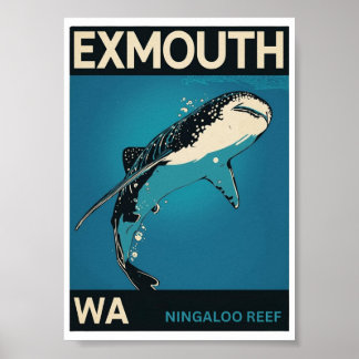Póster Ningaloo Reef, Exmouth, WA