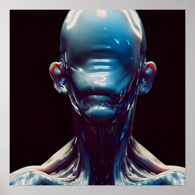 Póster Ningún horror teñido (Frente)