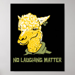 Póster Ningún Pegatina risible
