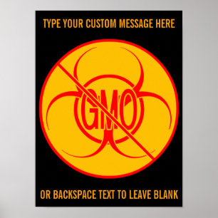 Póster Ningún Poster de OMG Biohazard Personalizado Sin R