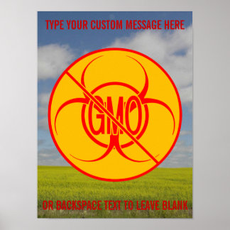 Póster Ningún Poster de OMG Biohazard Personalizado Sin R