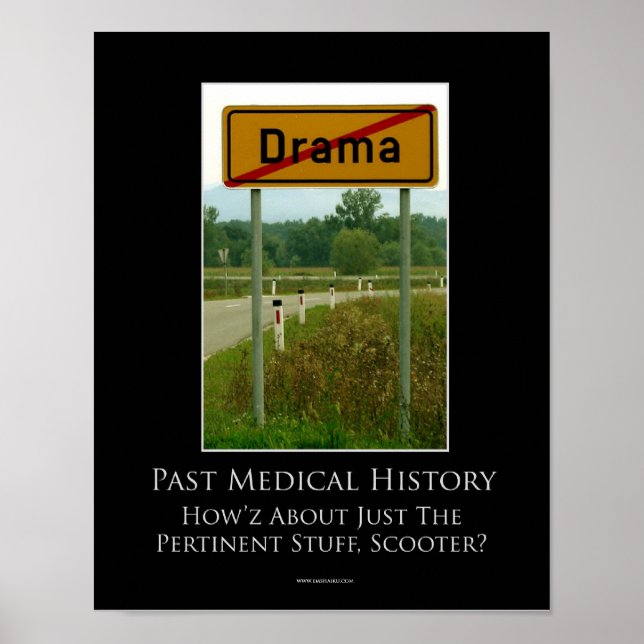 Póster Ningún Poster motivacional dramático (Frente)