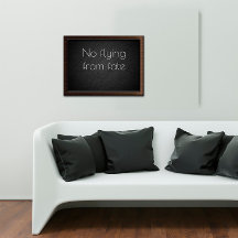 Ningún vuelo del poster inspirador del destino