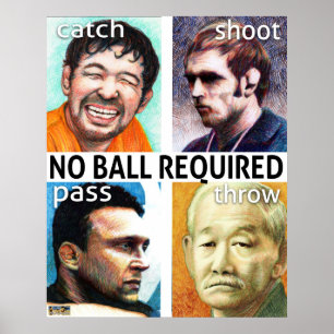Póster Ninguna bola requerida