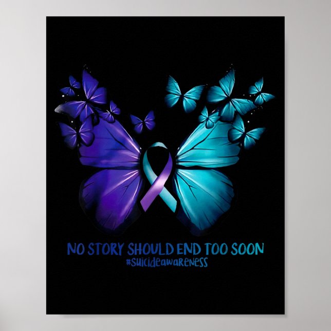 Póster Ninguna historia debe terminar demasiado pronto Co (Frente)