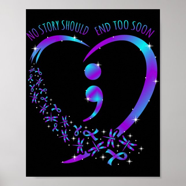 Póster Ninguna historia debería poner fin al apoyo a la c (Frente)