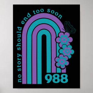 Póster Ninguna historia debería terminar muy pronto con l