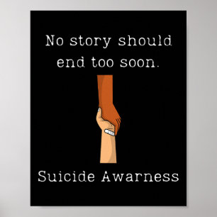 Póster Ninguna historia debería terminar pronto con la co