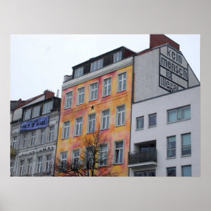 Póster Ninguna persona es ilegalmente! (Hamburgo)