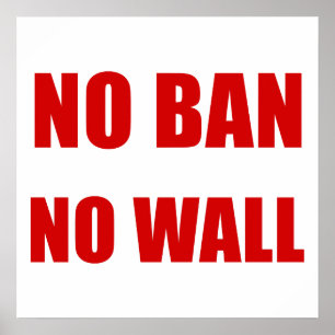 Póster Ninguna prohibición, ninguna pared
