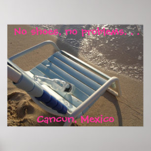 Póster Ningunos zapatos, ningunos problemas. ,…