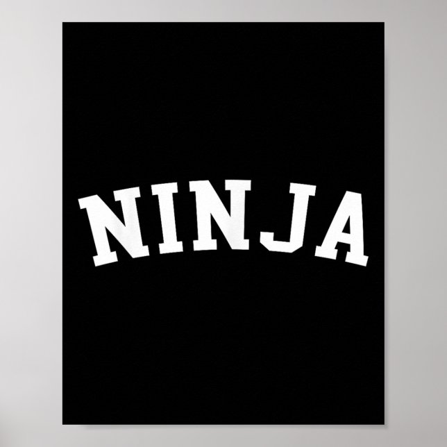 Póster Ninja (Frente)