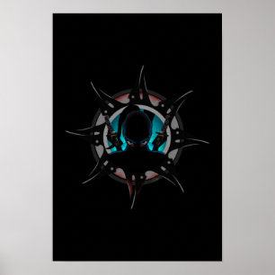 Póster Ninja silencioso