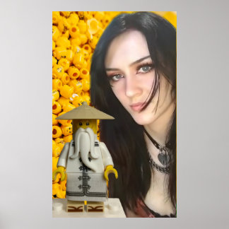 Póster Ninjagogoddess & Wu