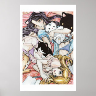 Póster Ninji & Momo