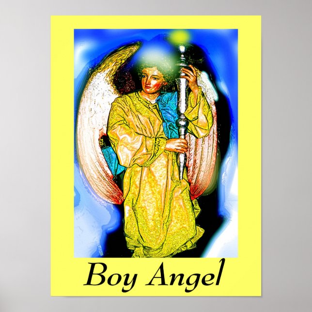 Póster Niño ángel (Frente)