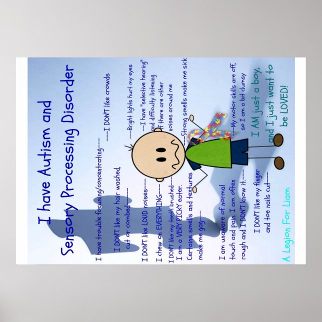Póster niño ASD y SPD (Frente)