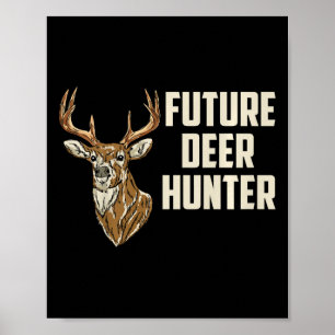 Póster Niño: Cazador de ciervos de futuro, niño niño niño