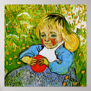 Póster Niño con Naranja Van Gogh Bella Artes