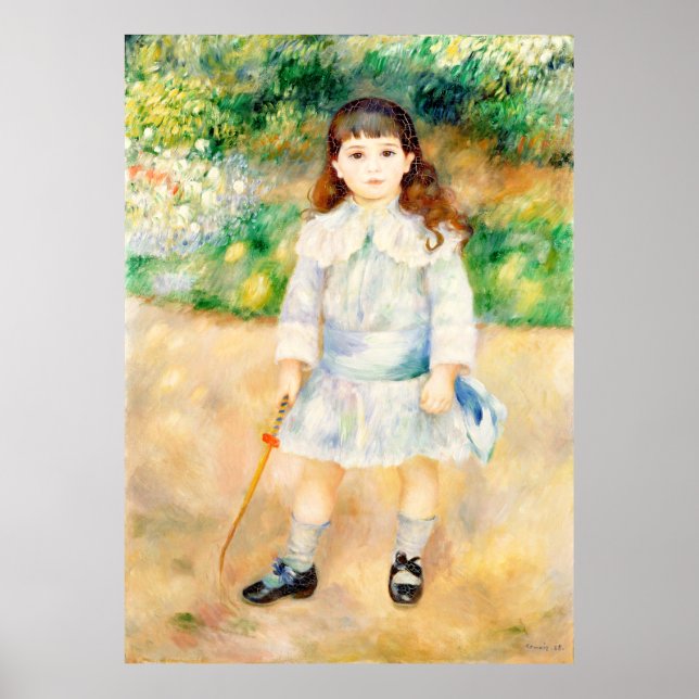 Póster Niño con un látigo  Auguste  Renoir  (Frente)