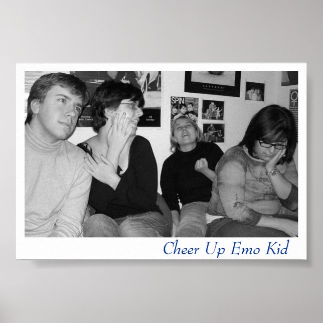 Póster Niño de Emo (Frente)