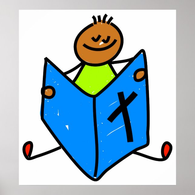 Póster Niño de la Biblia (Frente)