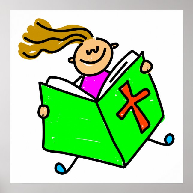 Póster Niño de la Biblia (Frente)