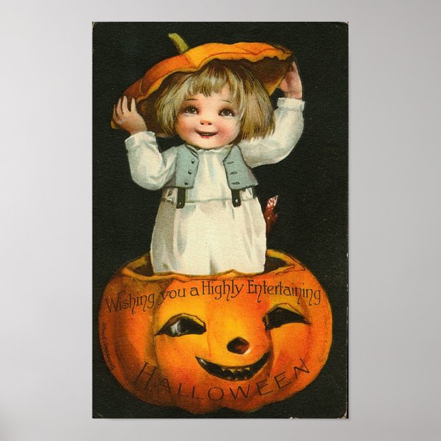 Póster Niño dentro de la Calabaza (Frente)