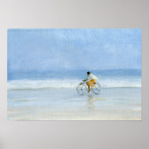 Póster Niño en bicicleta 2