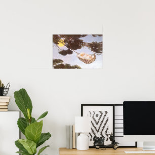 Póster Niño en el árbol Hassoc, por Jessie Willcox Smith