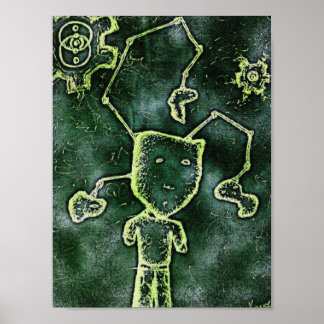 Póster Niño en Poster quirúrgico