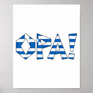 Póster Niño Grecia camiseta Bandera griega niño gracioso