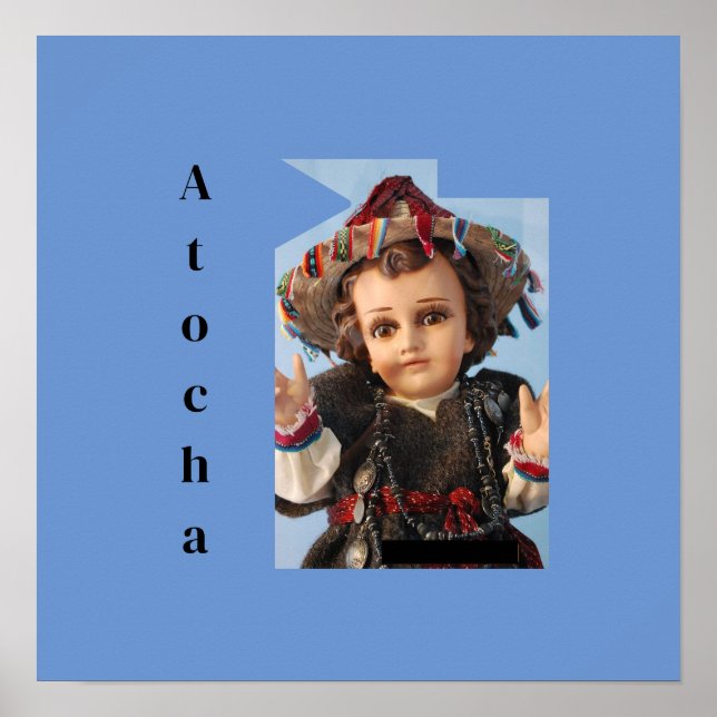 Póster Niño Jesús de Atocha (Frente)