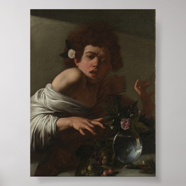 Póster Niño mordido por un lagarto (Frente)