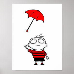 Póster Niño Paro